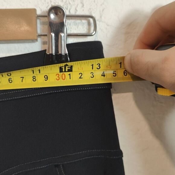 Alo Yoga Airbrush Elite High Waist Leggings- Womens- Size M- Black - Picture 13 of 15